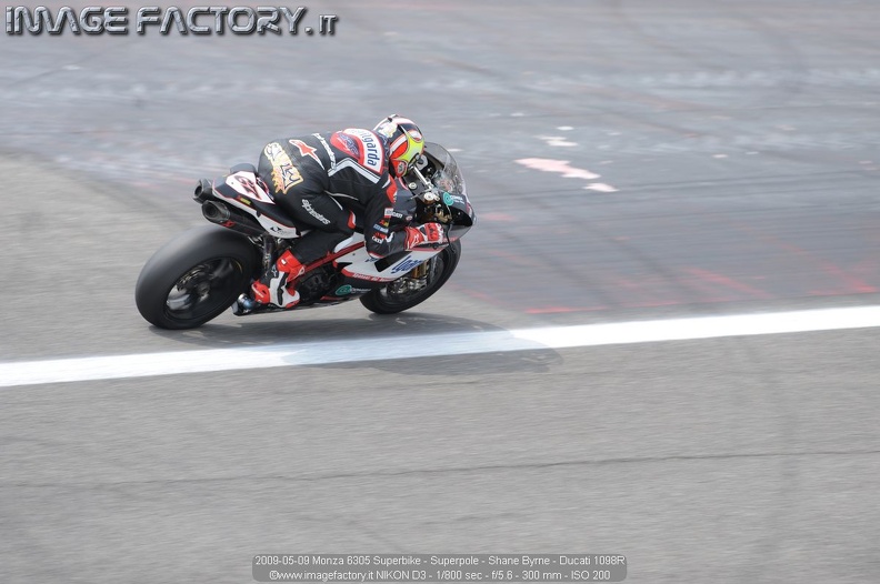 2009-05-09 Monza 6305 Superbike - Superpole - Shane Byrne - Ducati 1098R.jpg